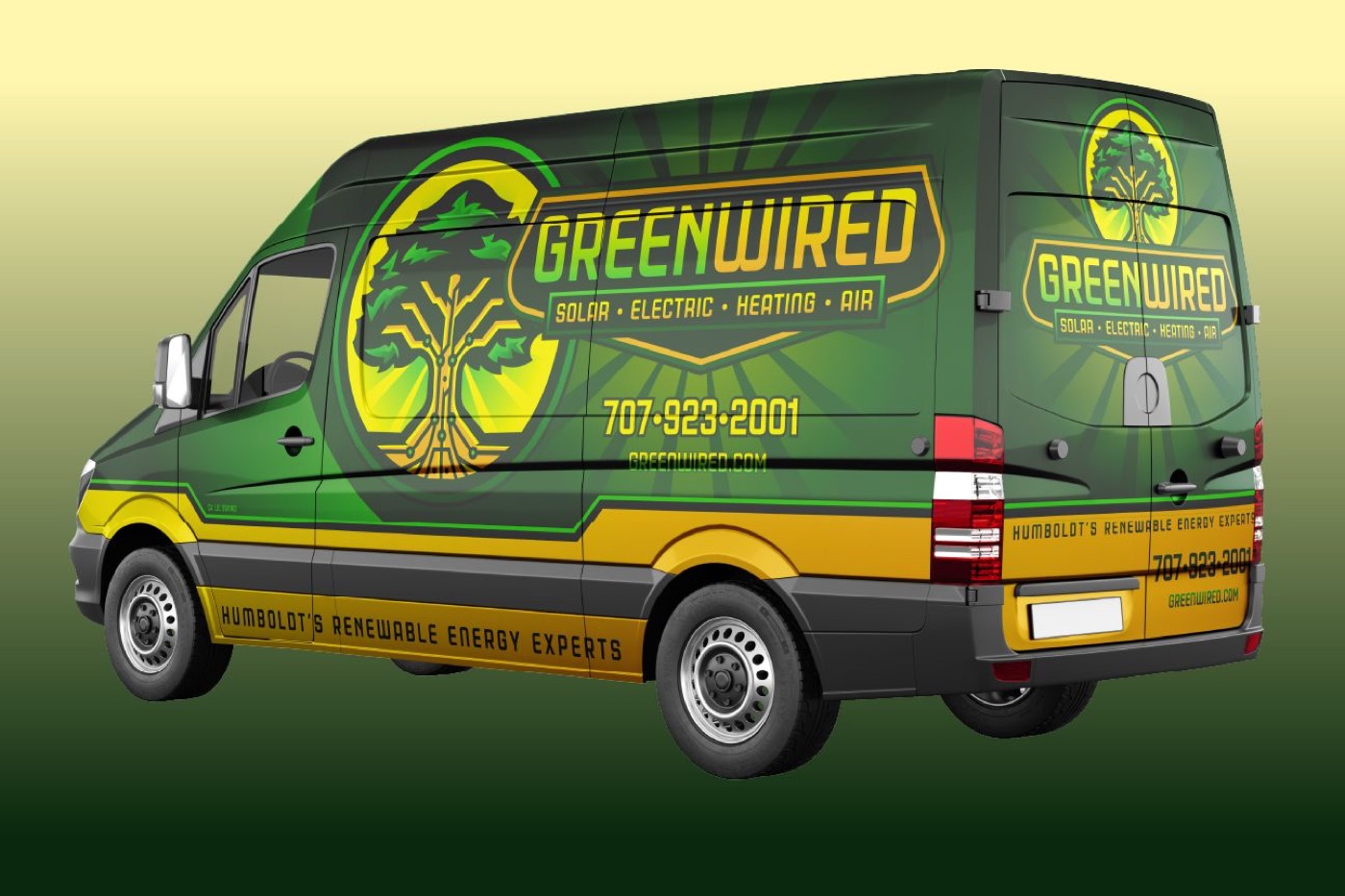 Greenwired vehicle graphics